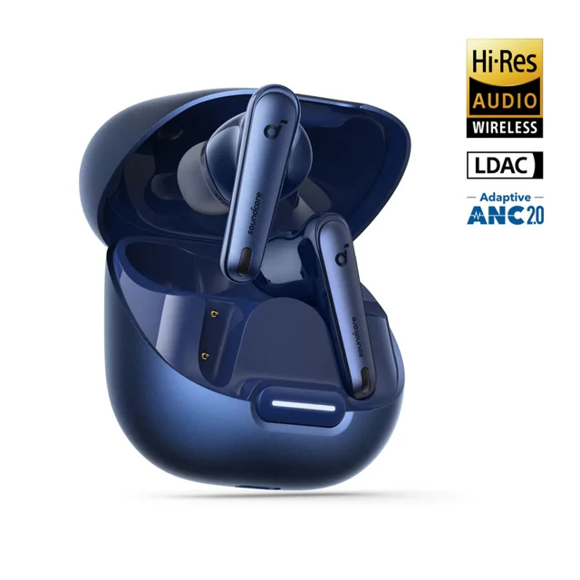 هدفون بلوتوثی انکر مدل Soundcore Liberty 4 NC با نویز کنسلینگ فعال (ANC)، درگاه شارژ USB T 102044040