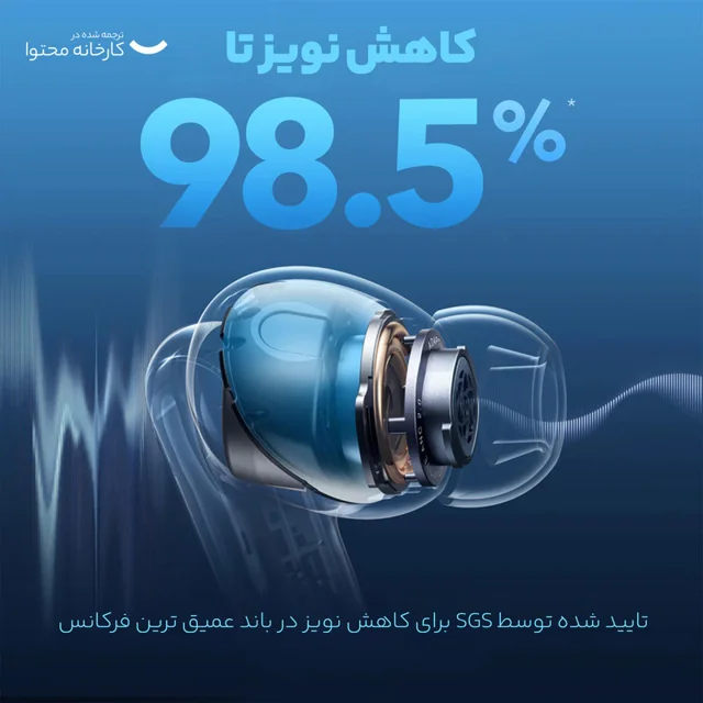 هدفون بلوتوثی انکر مدل Soundcore Liberty 4 NC با نویز کنسلینگ فعال (ANC)، درگاه شارژ USB T 102044122